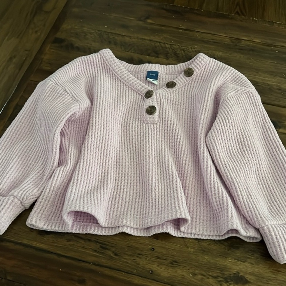 Old Navy Lavender Long Sleeve Tee